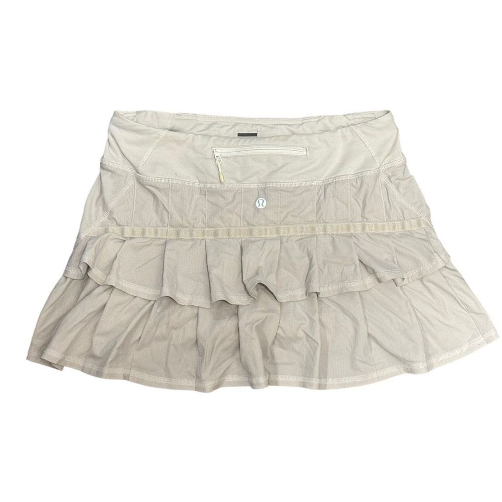 Lululemon Pace Setter skirt beige regular size 4